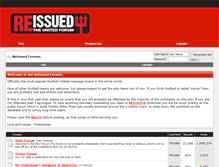 Tablet Screenshot of forum.redissue.co.uk